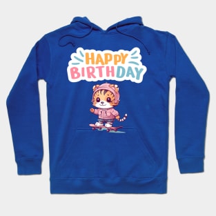 Happy Birthday Tiger Hoodie